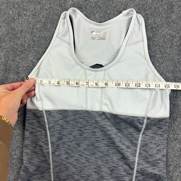 MARMOT Women’s Stability Athletic Tank Top white/Grey size: Small - Picture 7 of 7